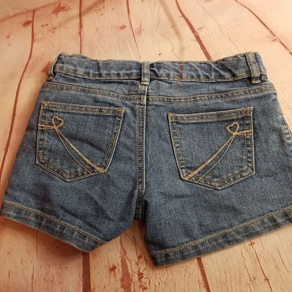 Children's Place denim shorts 8
